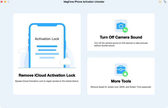 main interface