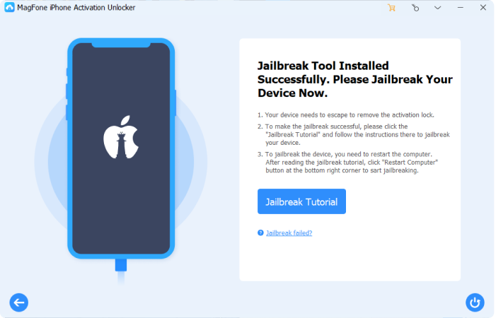 start to jailbreak ios device on windows