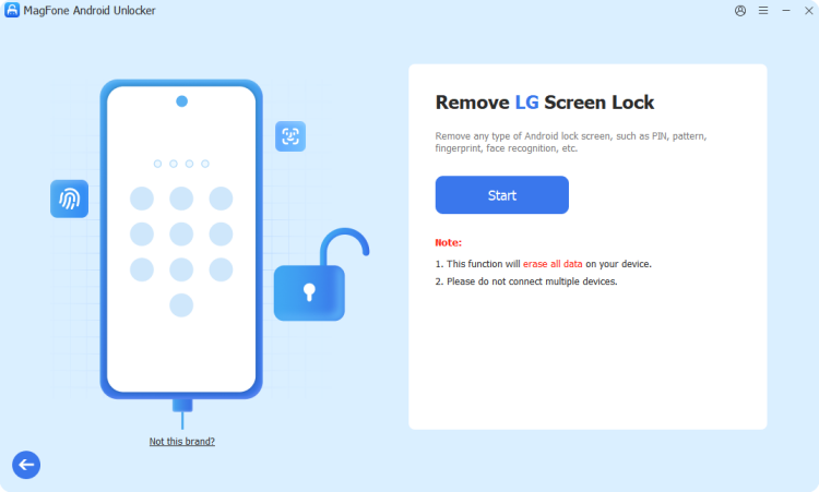 choose to remove screen lock