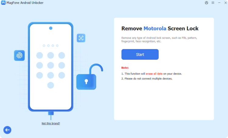 enter motorola screen unlock