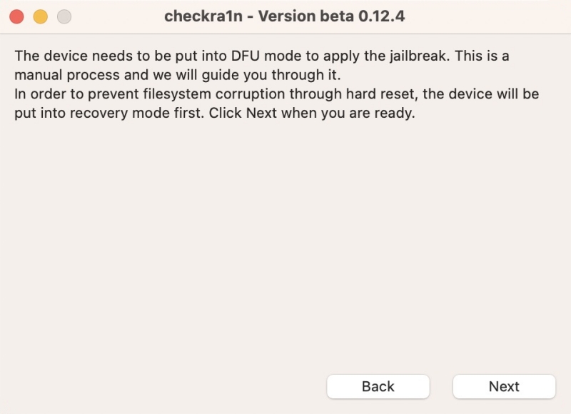 lick next in checkra1n