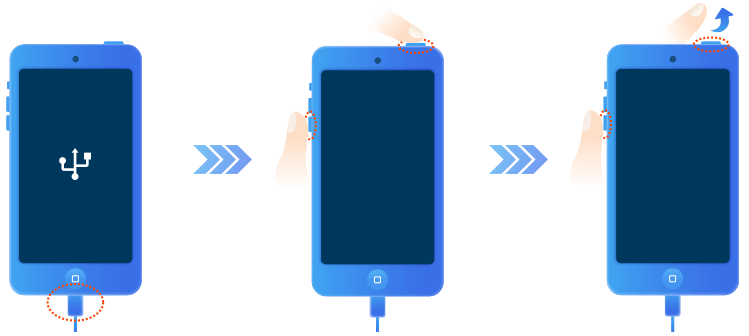 put ipod touch 7 into dfu mode