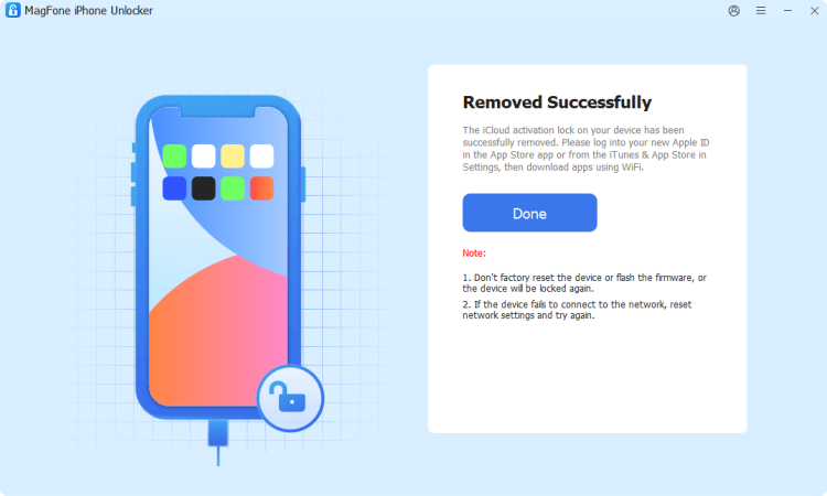 start to remove icloud activation lock
