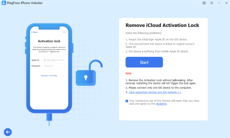 select remove icloud activation lock