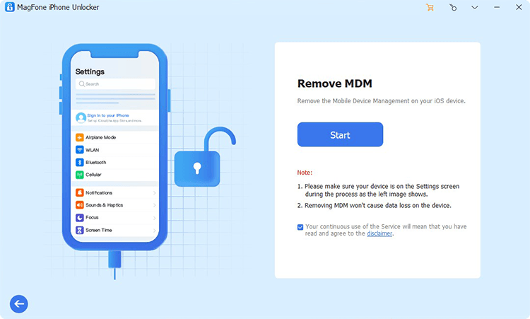 remove mdm