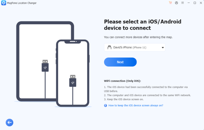 connect ios device