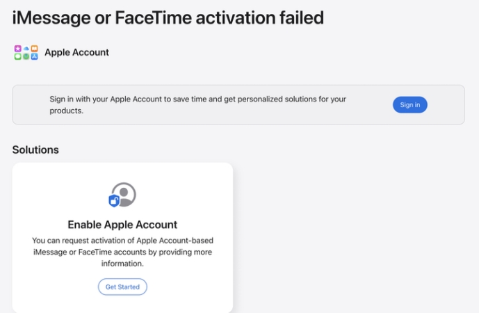 activate facetime online