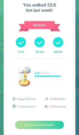 adventure sync reward poke balls