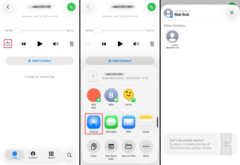 save voicemail from iphone to computer