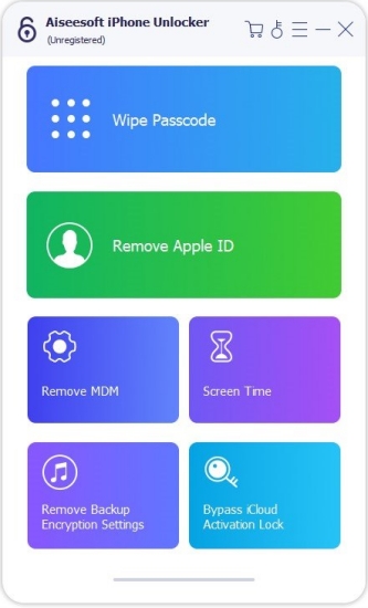 aiseesoft iphone unlocker