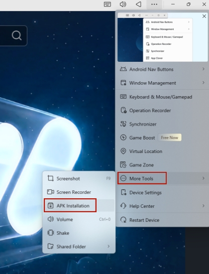 apk installation mumuplayer