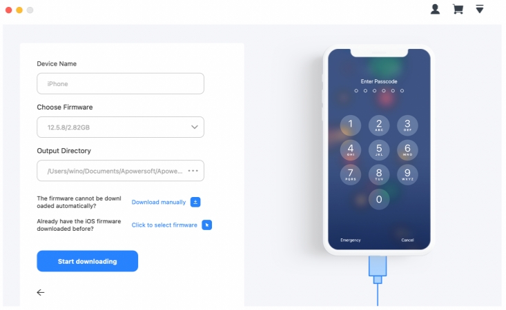 apowerunlock download firmware