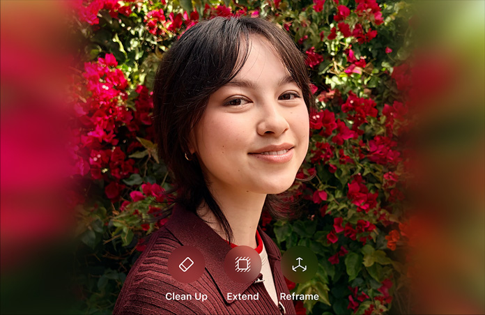 apple photo reframe