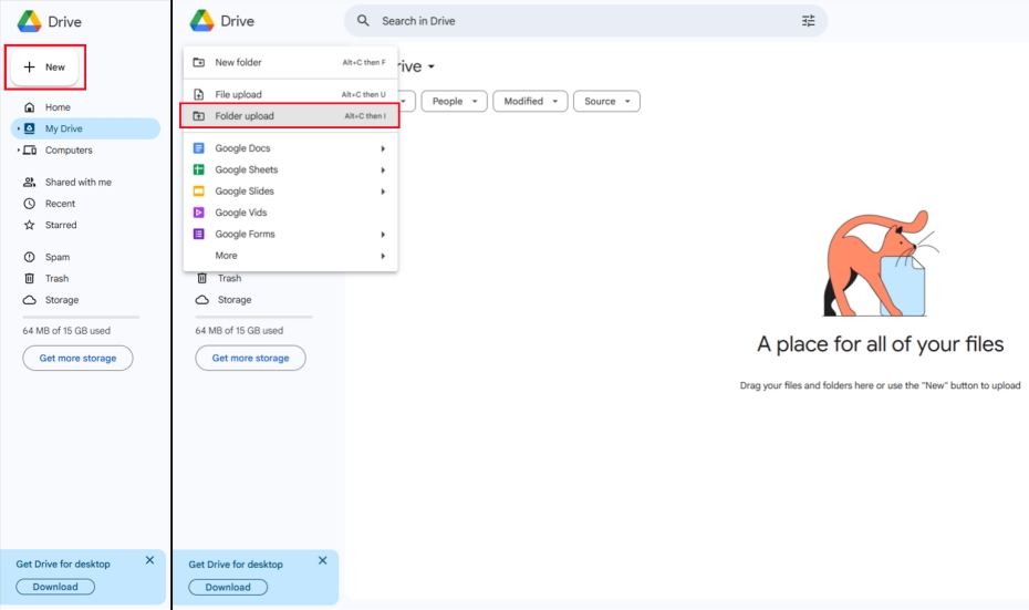 back up whatsapp to google drive on computer
