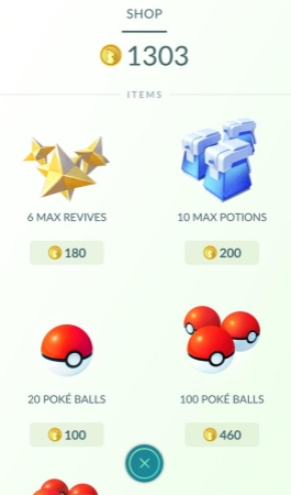 buy revive pokemon go