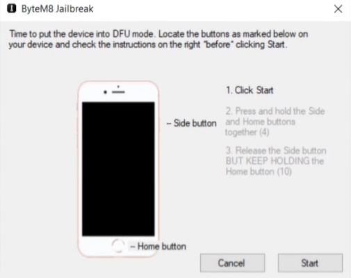 bytem8 built in jailbreak
