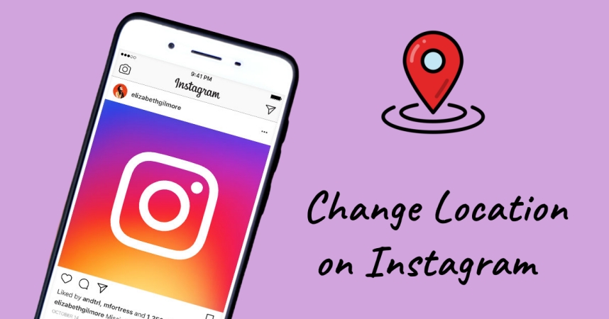 change location on instagram