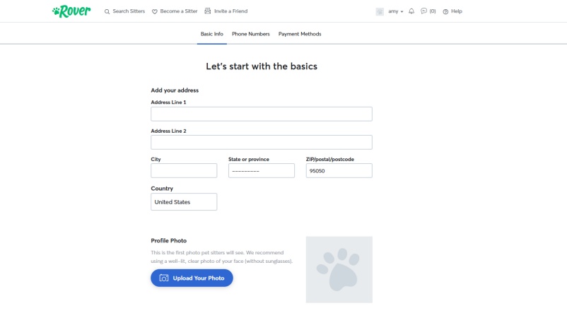 change region on rover site 3