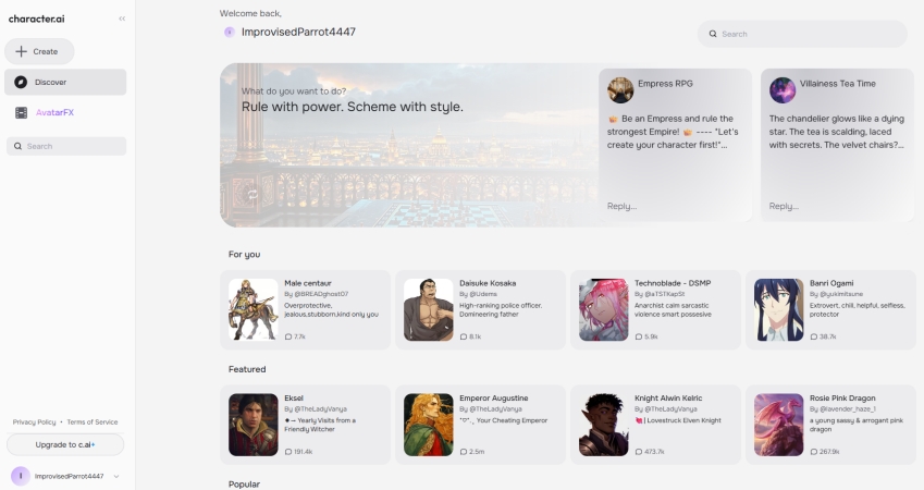 character ai