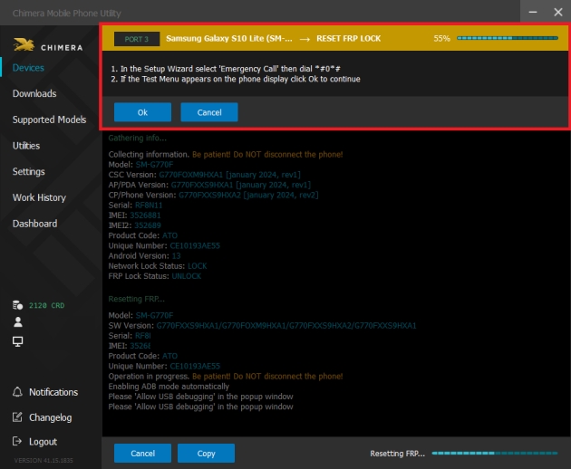 chimera tool frp bypass