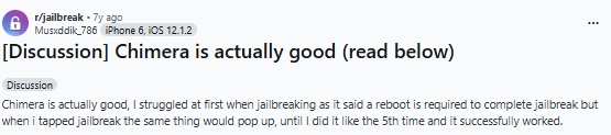 chimera tool user review reddit