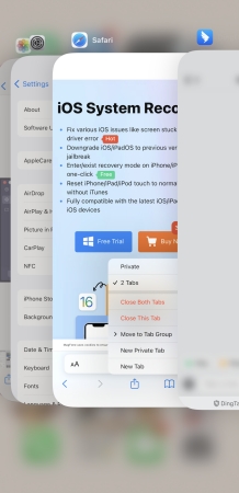 close running apps on iphone