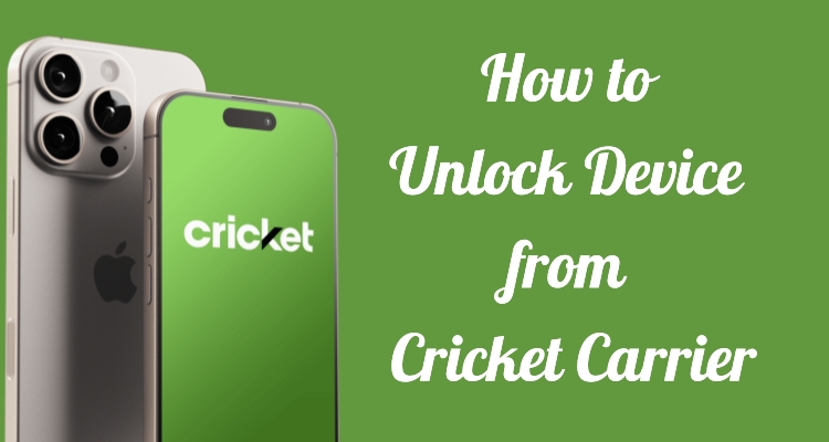cricket device unlock