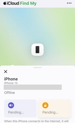 dead iphone find my