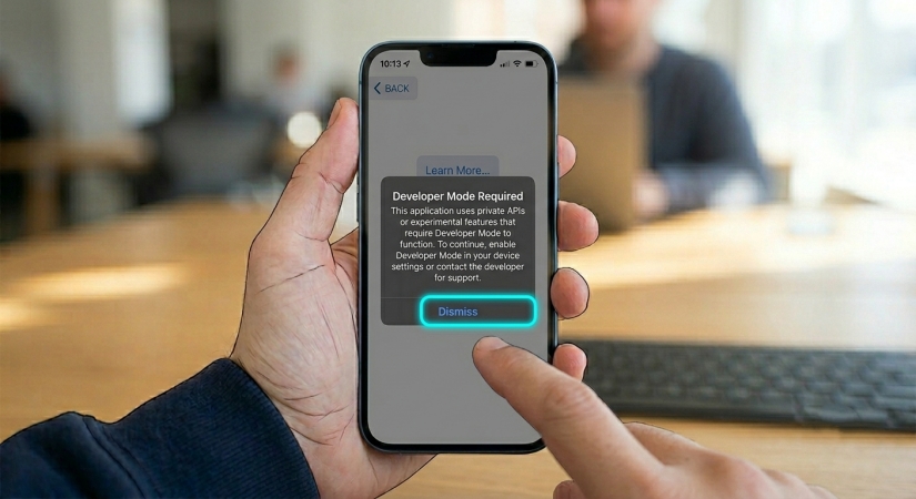 developer mode required on iphone