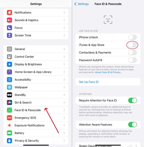 face id iphone unlock