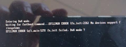 dnx fastboot mode tablet