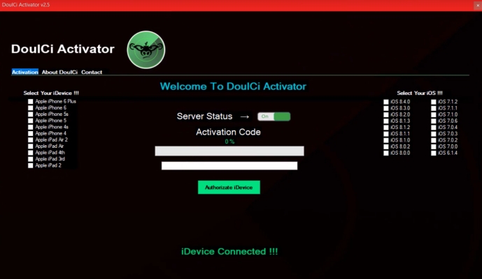 doulci activator activation lock removal