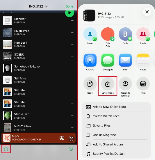 downloaded whatsapp photo documents on iphone