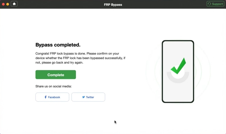 droidkit frp bypass success