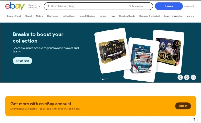 ebay website