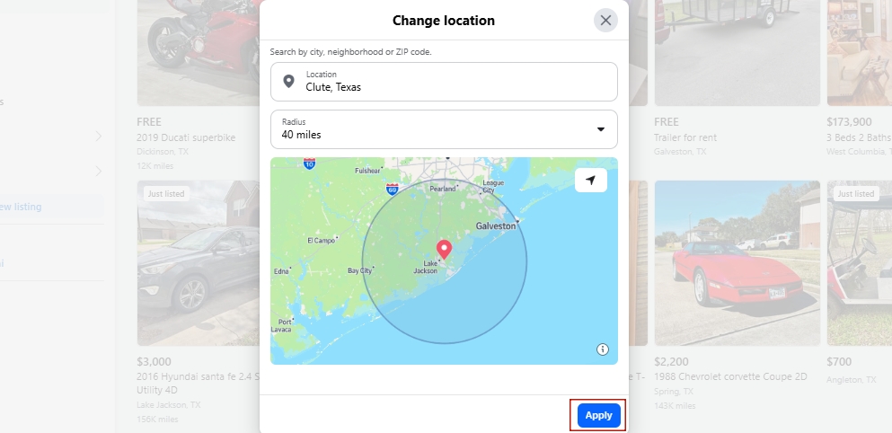 edit and save facebook marketplace location