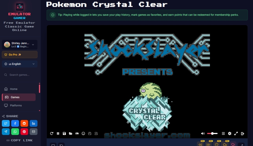emulator gamer start game