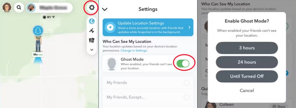 enable ghost mod on iphone