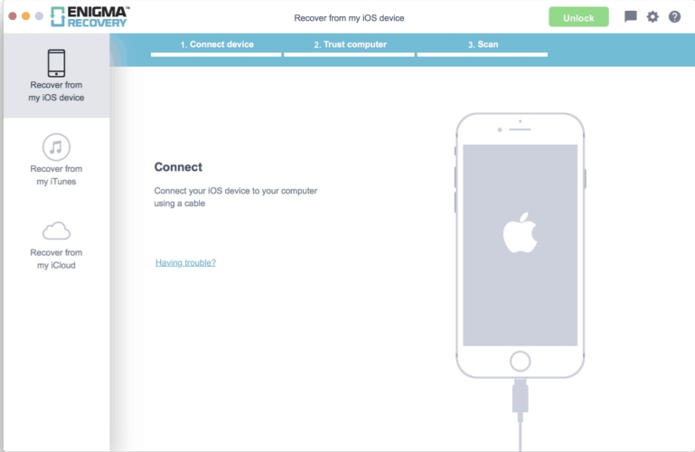 enigma iphone data recovery