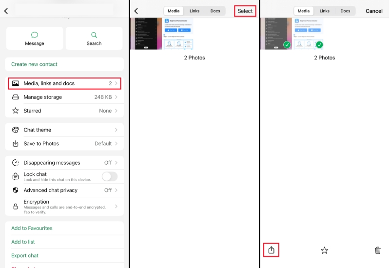 whatsapp info page