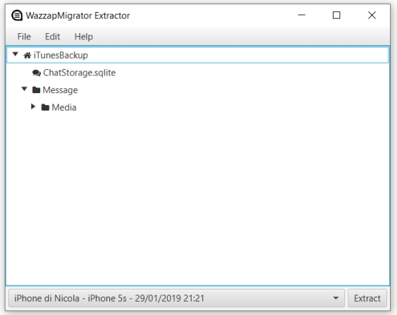 extract whatsapp backup from itunes backup