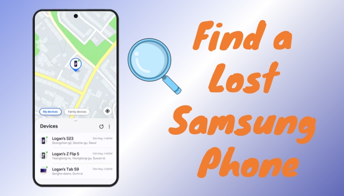 find lost samsung phone