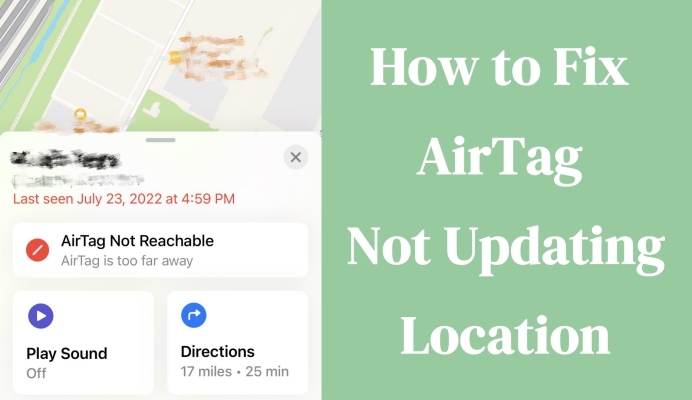 fix airtag not updating location