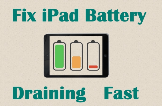 fix ipad battery draining fast