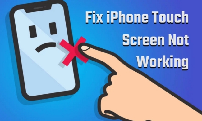 fix iphone touch screen not working