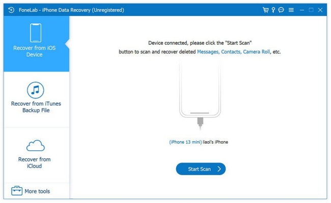 fonelab recover data from device