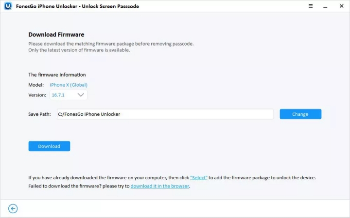 fonesgo iphone unlocker