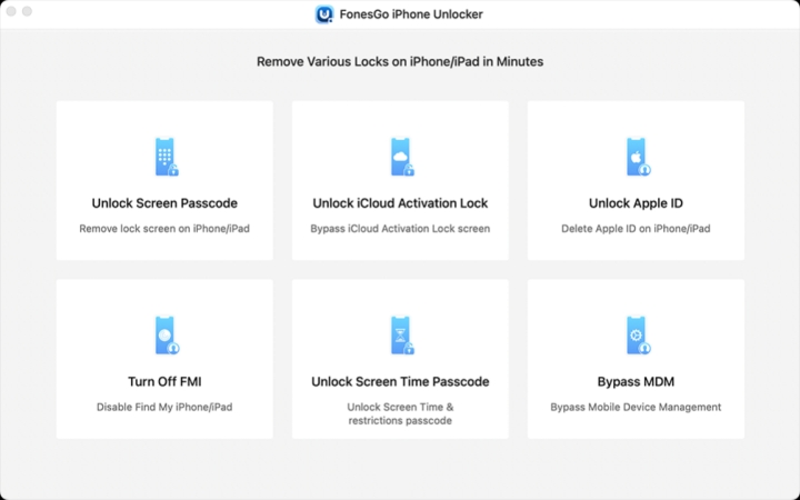 fonesgo iphone unlocker