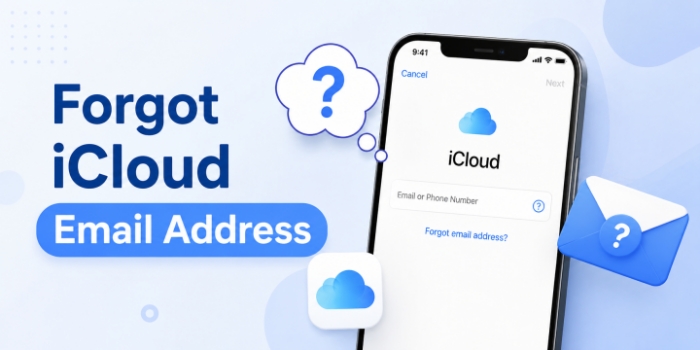 forgot icloud email address
