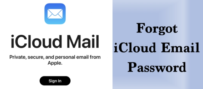 forgot icloud email password